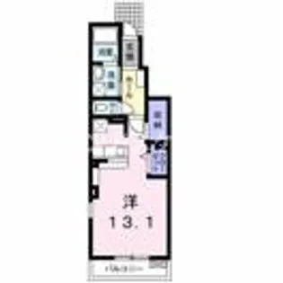 ラハイナ【1階】の間取り