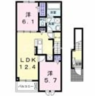 エテルノ【2階】の間取り