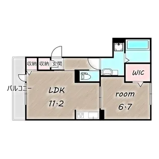 フェリーチェTAKASAKI【2階】の間取り