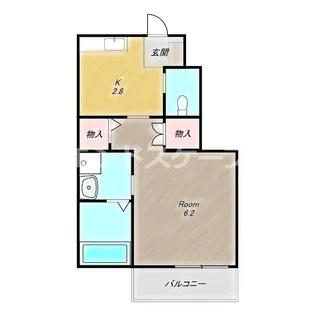 MKcourt (エムケーコート)【1階】の間取り