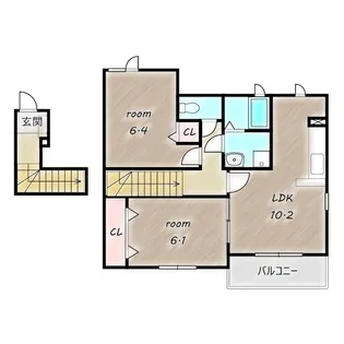 イノセント【2階】の間取り