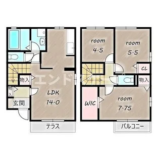 神沢の丘 Ⅱの間取り