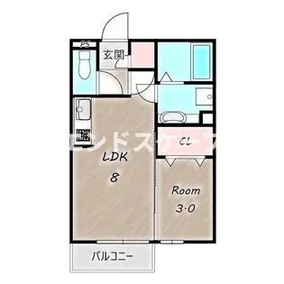 ルビネット【2階】の間取り