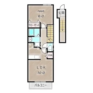 ミントハウス【2階】の間取り