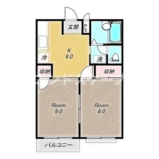 ヌーベルメゾン【1階】の間取り