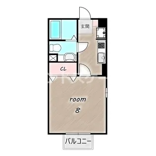 シャトレー【1階】の間取り