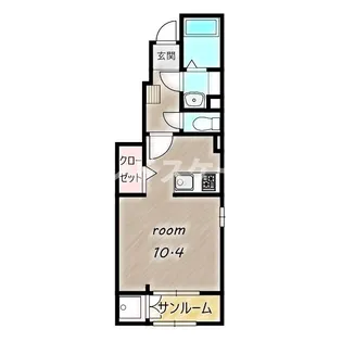 フラン ブリーズ【1階】の間取り