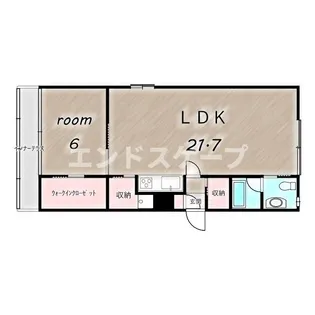 STYLE9【H号室号室】の間取り