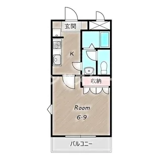 ベル・グラース【2階】の間取り