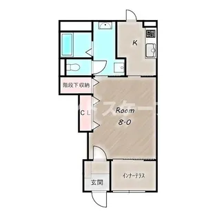 ヴェルジェメゾンⅠ【1階】の間取り