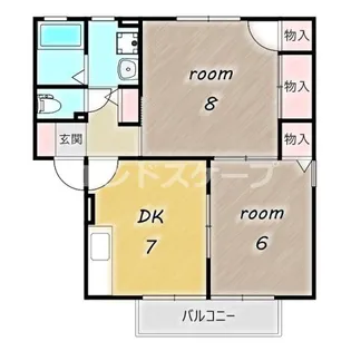 オリゾン A【2階】の間取り