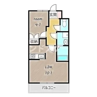 プロニティ ピア ’09【1階】の間取り