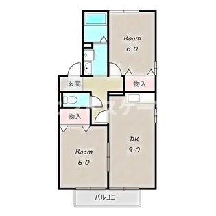 パーチェ C【101号室】の間取り