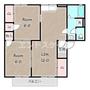 グレイスエステート B【1階】の間取り