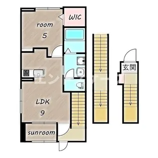 レジデンス藤岡Ⅰ【3階】の間取り