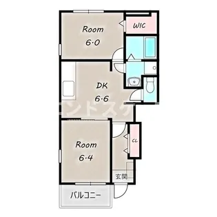 ラウレアⅡ【1階】の間取り
