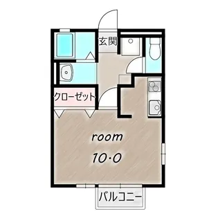 アムール A【101号室】の間取り