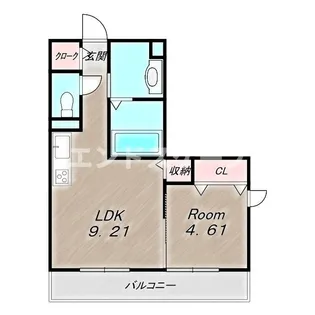 ライズグレース A【201号室】の間取り