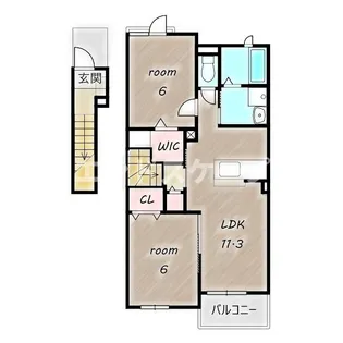 Tiny home−Ⅰ【2階】の間取り