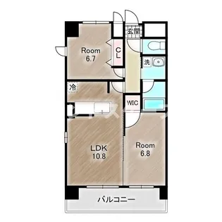 KATURA高崎【10階】の間取り
