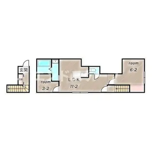 K・グランデ倉賀野【202号室】の間取り