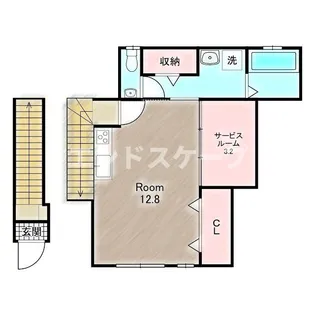 ANIMAL KINGDOM【2階】の間取り