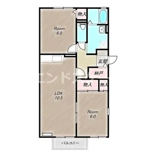 サンライト I【2階】の間取り