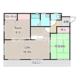 スペランザ【3階】の間取り