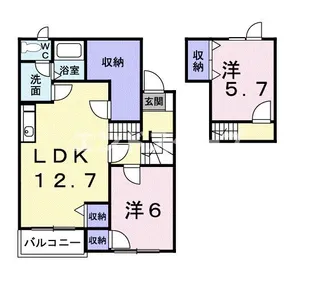 デイブレイク・T【2階】の間取り