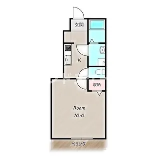 ル・ココン富士【1階】の間取り