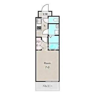 メゾン・ド・アウル【1階】の間取り