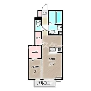 キーマ【1階】の間取り