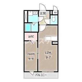 La・maison TAKASAKI【306号室】の間取り