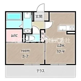 フィエルテ【1階】の間取り