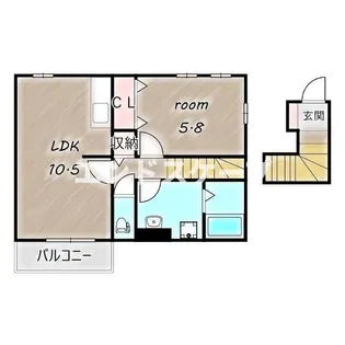 フラン カーサⅢ【2階】の間取り