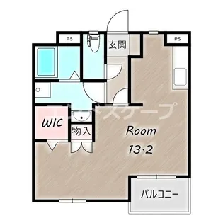 シャルール【2階】の間取り