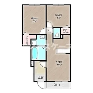 シエル【102号室】の間取り