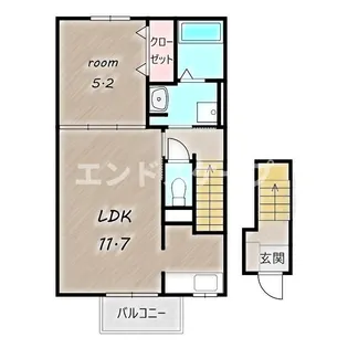 ネオヴィレッジ【2階】の間取り