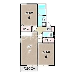 セジュール八千代 A【1階】の間取り