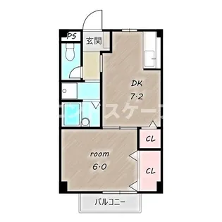 ボヌール Ai【2階】の間取り