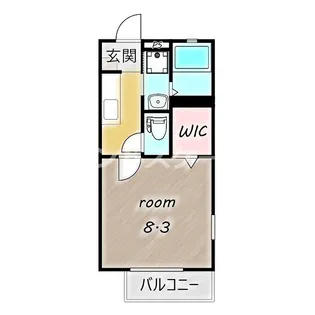 メゾンHANAMARU B【2階】の間取り