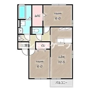 フェリーチェB【2階】の間取り
