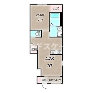 Avanti Ⅱ【1階】の間取り