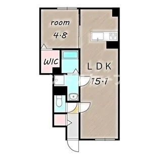 シグマレジデンス 飯塚町【101号室】の間取り