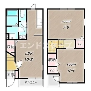 エタニティ【1階】の間取り