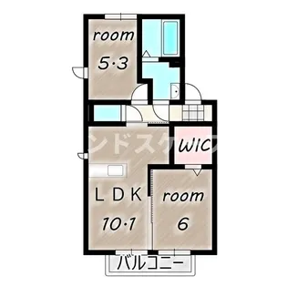 グランテラス宮子 A【1階】の間取り