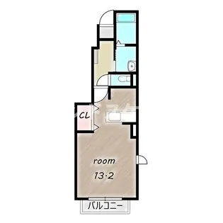 アウローラ【1階】の間取り