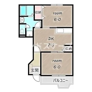 サニー・レジデンス【1階】の間取り