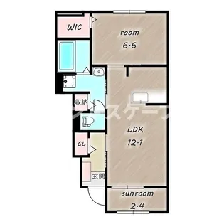 フィオラノ A【1階】の間取り