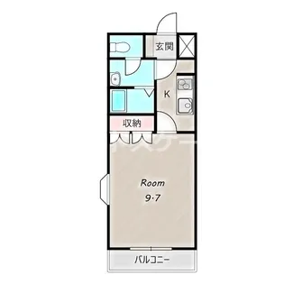 クレシア【2階】の間取り